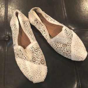 TOMS Alpargata Moroccan Crochet Slip-On
